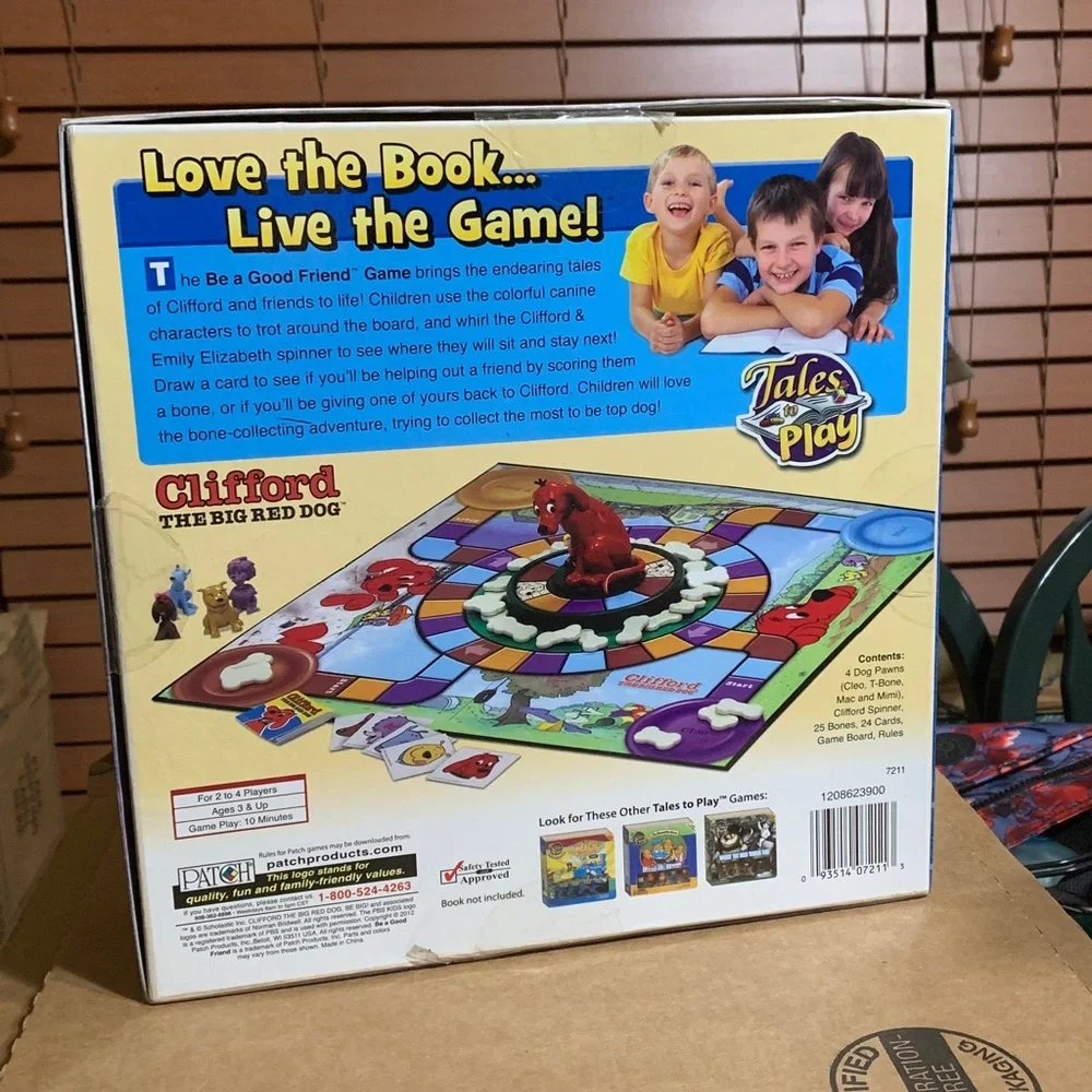 Scholastic Clifford Be a Good Friend Game - Unopened